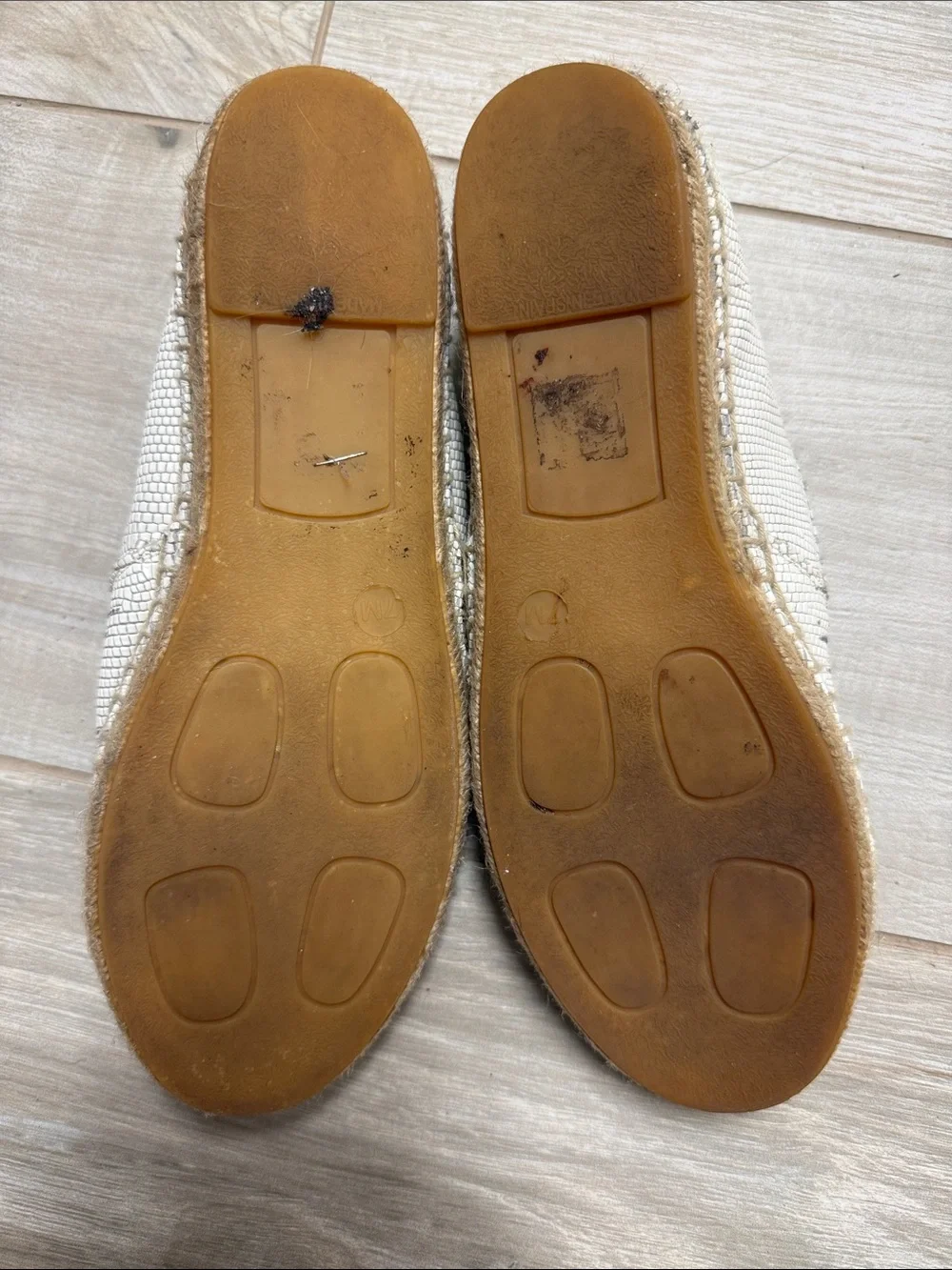 Vince Black and Cream Slip-On Espadrilles